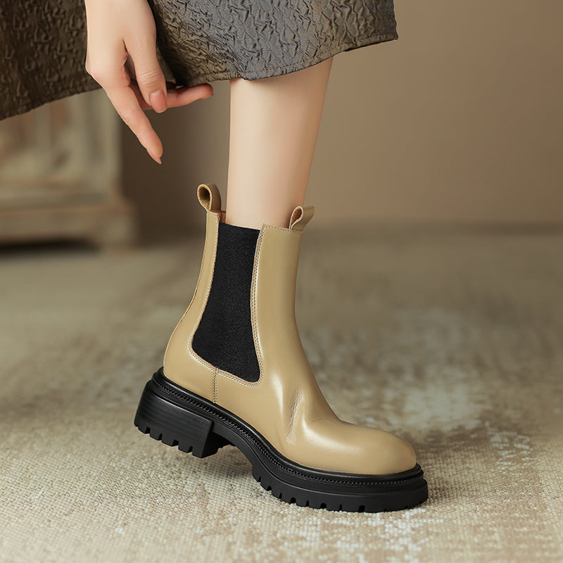 HG162-Elina Leather Works-Women's Genuine Leather Shoes