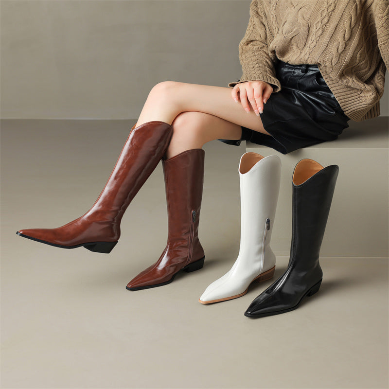 HG166-Elina Leather Works-Women's Genuine Leather Shoes