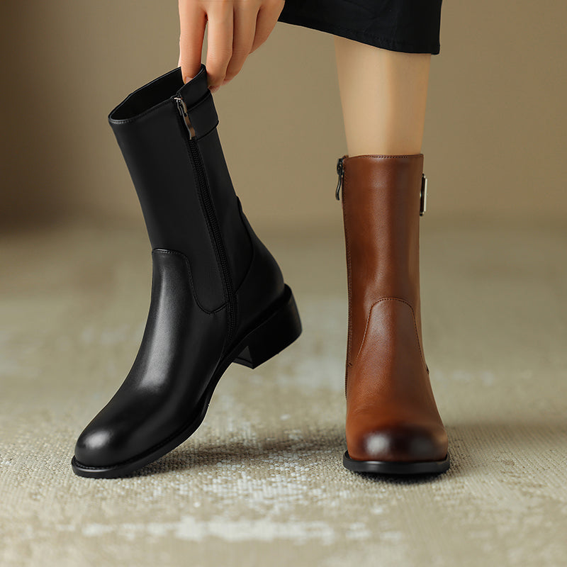 HG167-Elina Leather Works-Women's Genuine Leather Shoes