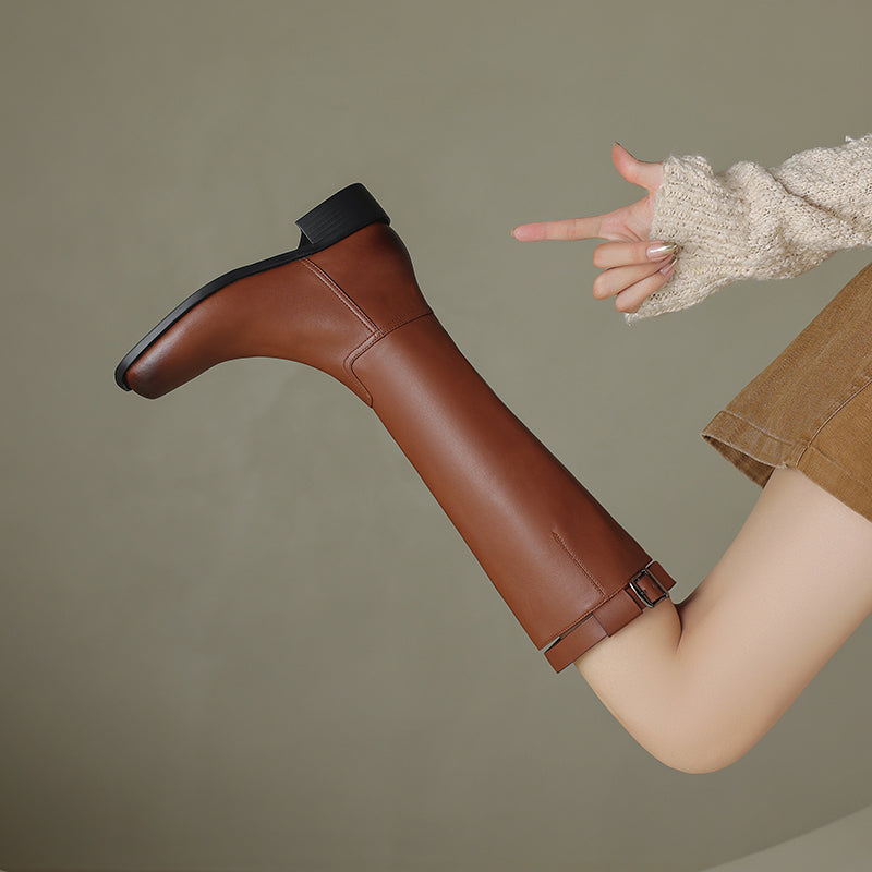 HG173-Elina Leather Works-Women's Genuine Leather Shoes