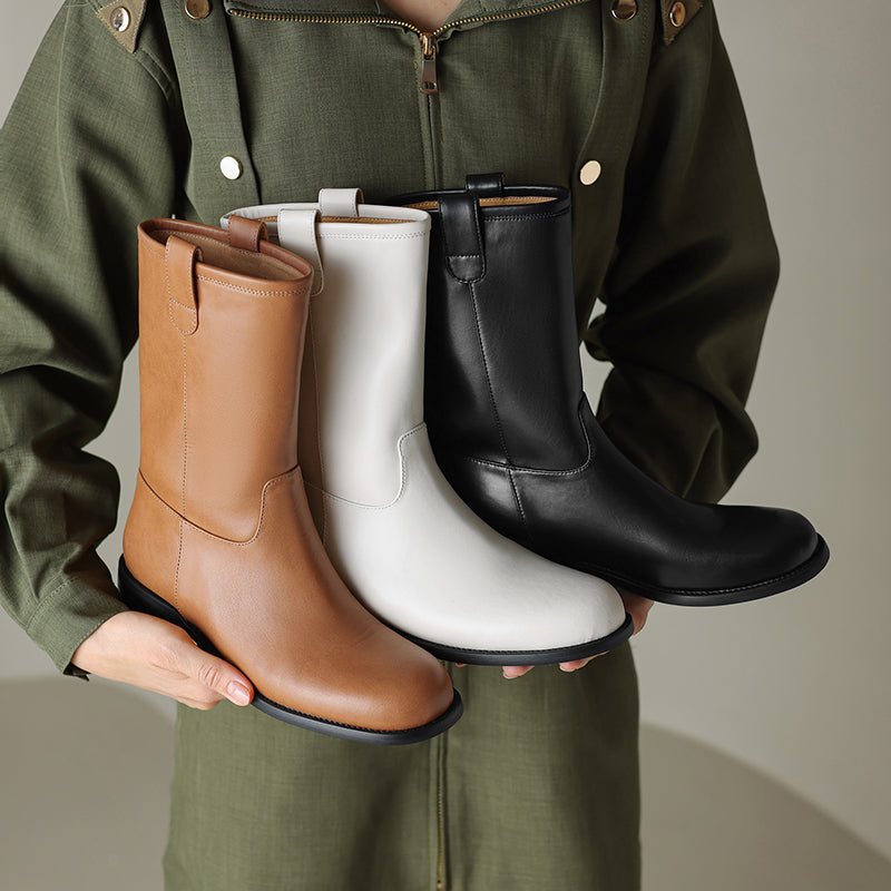 HG186-Elina Leather Works-Women's Genuine Leather Shoes