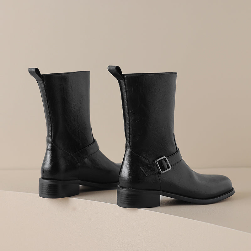 HG187-Elina Leather Works-Women's Genuine Leather Shoes