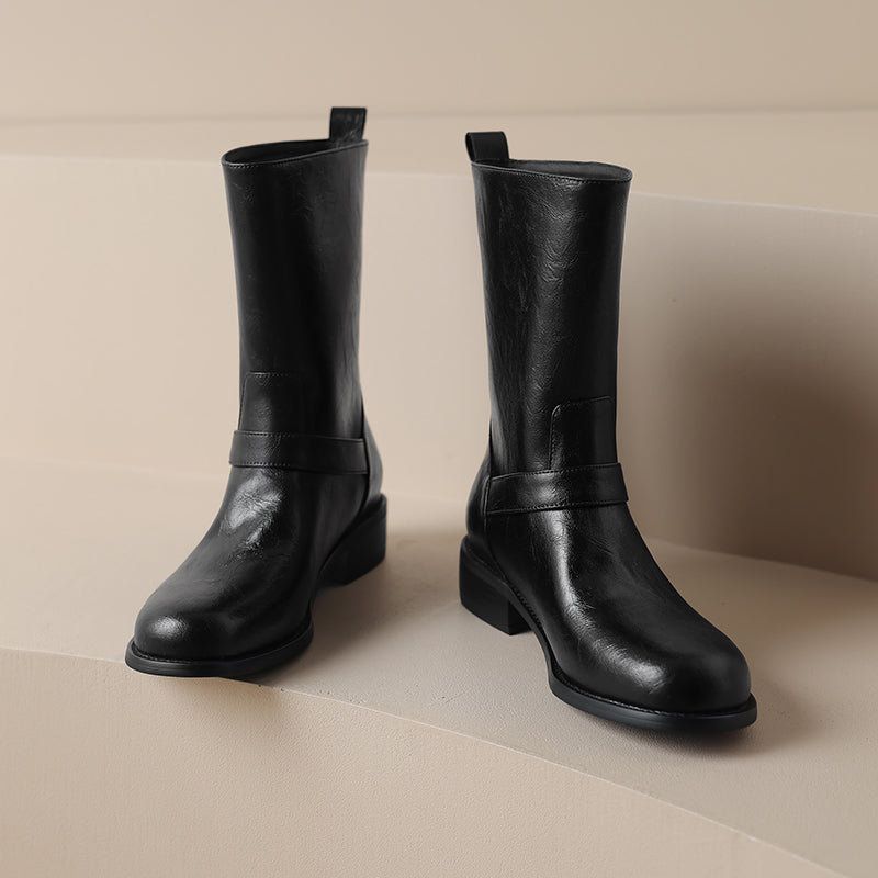 HG187-Elina Leather Works-Women's Genuine Leather Shoes