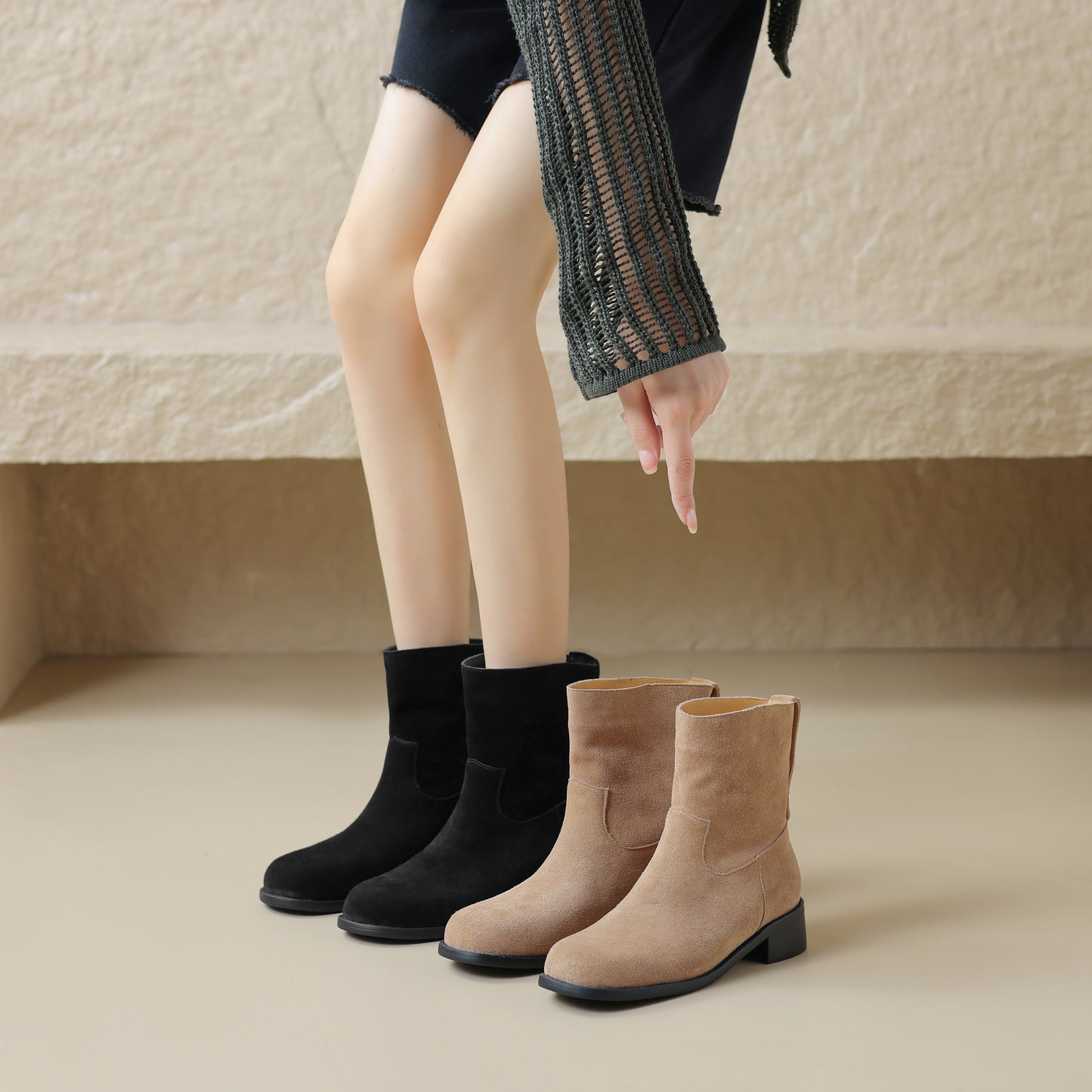 HG188-Elina Leather Works-Women's Genuine Leather Shoes