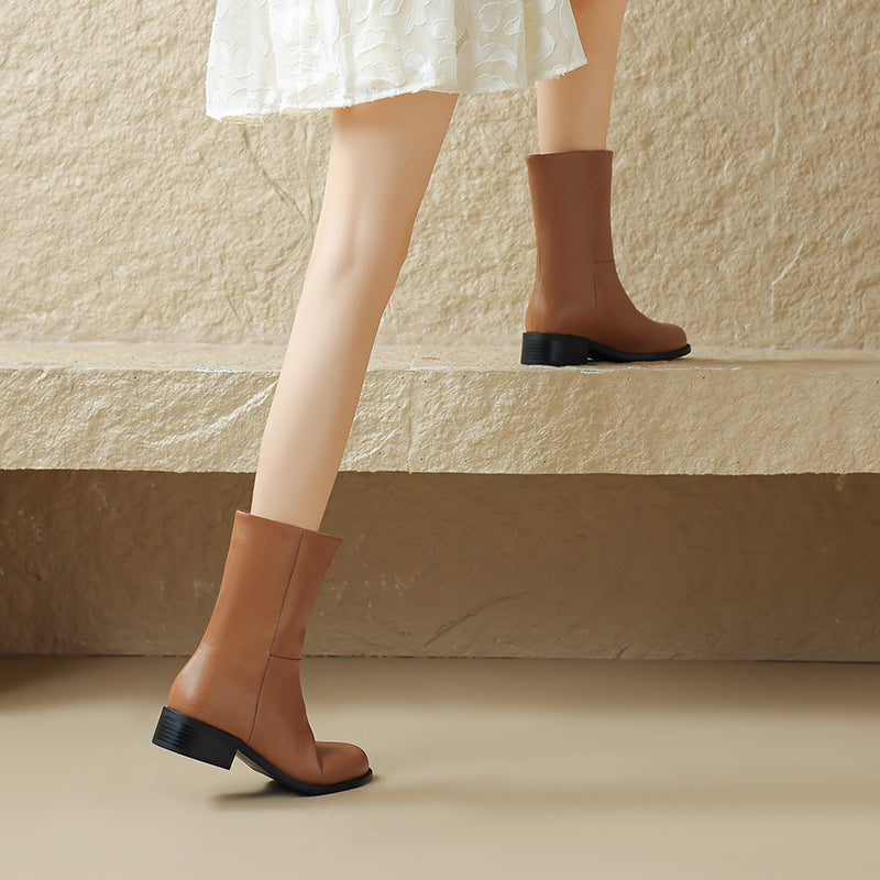 HG189-Elina Leather Works-Women's Genuine Leather Shoes