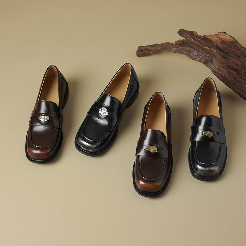 HG195-Elina Leather Works-Women's Genuine Leather Shoes