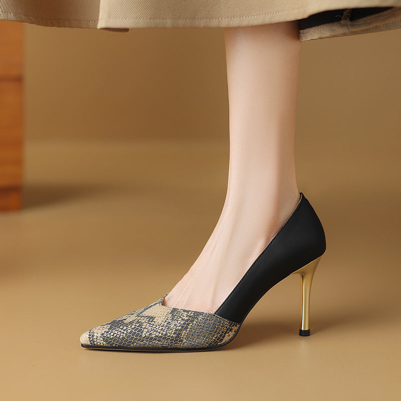 HG196-Elina Leather Works-Women's Genuine Leather Shoes