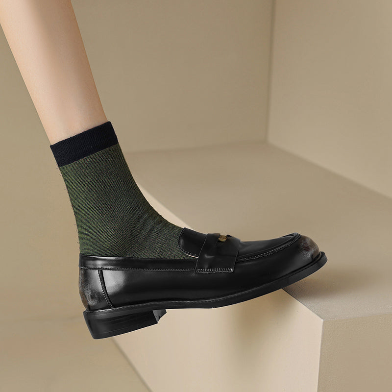 HG195-Elina Leather Works-Women's Genuine Leather Shoes