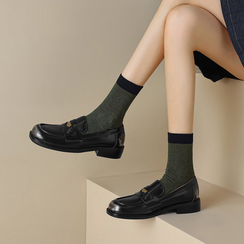 HG195-Elina Leather Works-Women's Genuine Leather Shoes