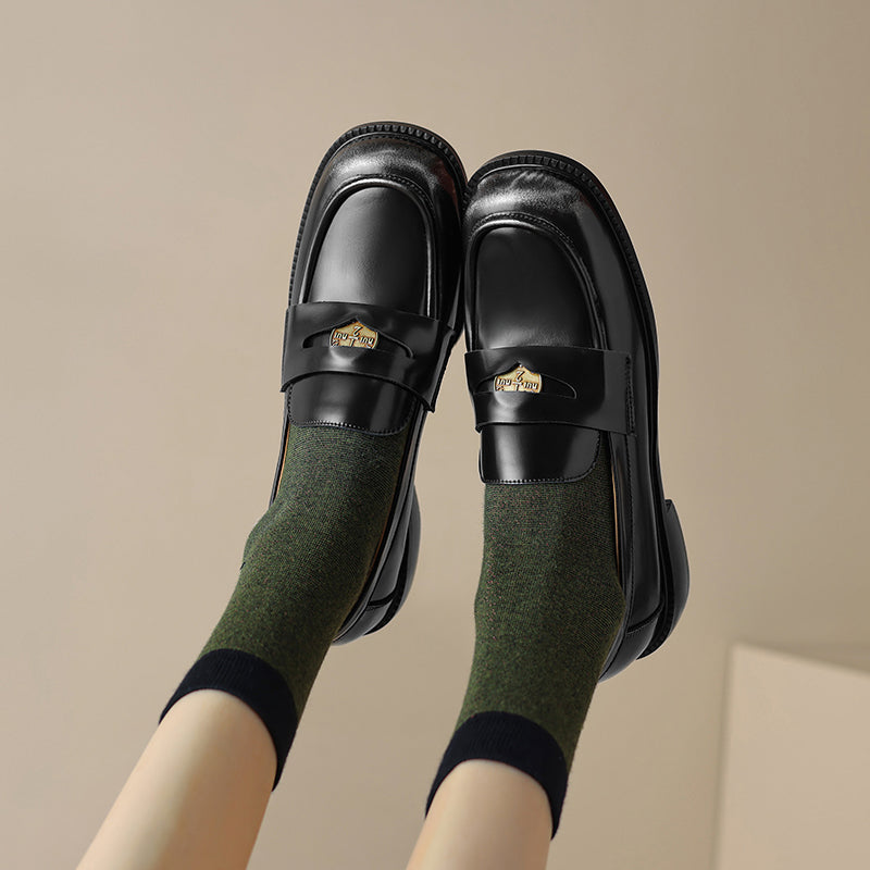 HG195-Elina Leather Works-Women's Genuine Leather Shoes