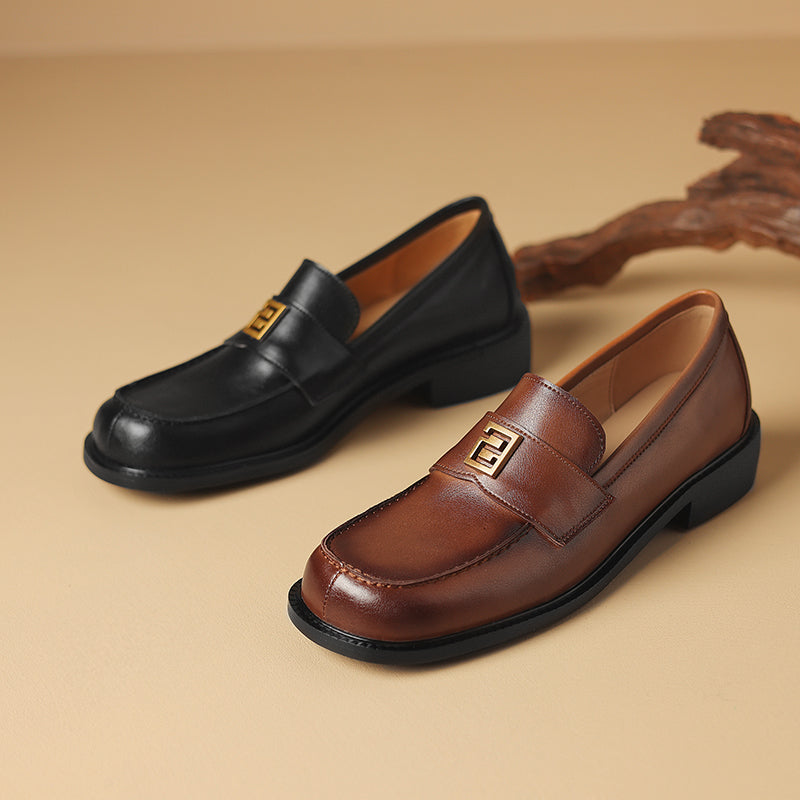 HG198-Elina Leather Works-Women's Genuine Leather Shoes