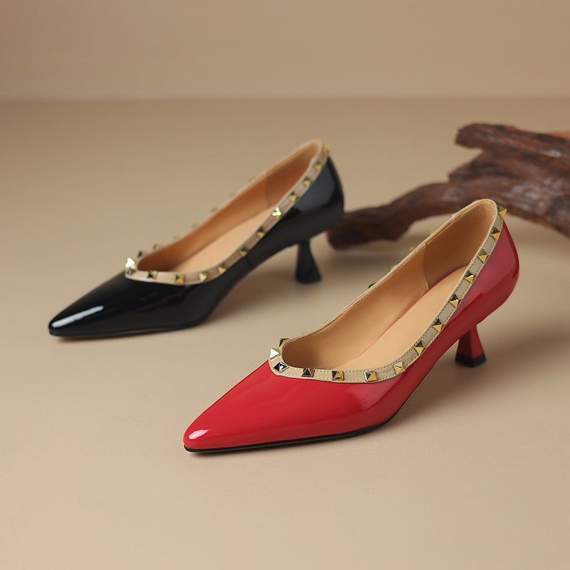 HG199-Elina Leather Works-Women's Genuine Leather Shoes