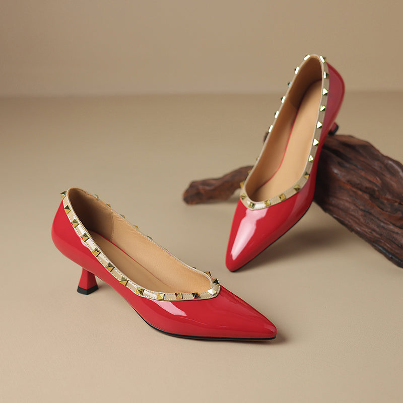 HG199-Elina Leather Works-Women's Genuine Leather Shoes