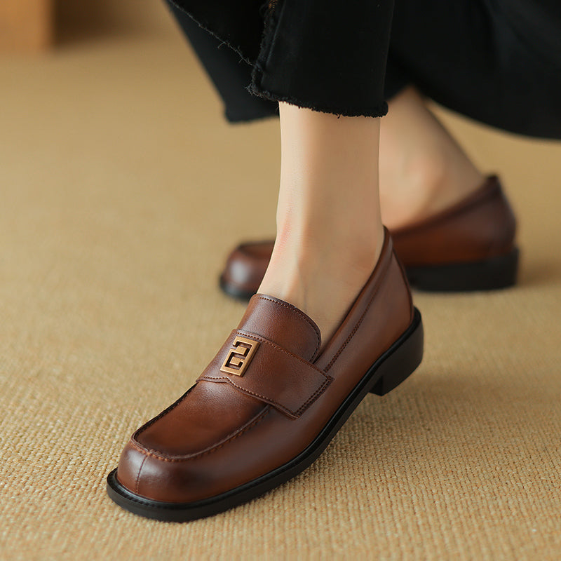 HG198-Elina Leather Works-Women's Genuine Leather Shoes