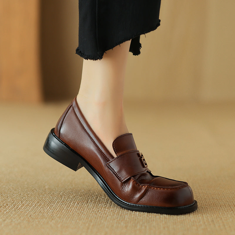 HG198-Elina Leather Works-Women's Genuine Leather Shoes