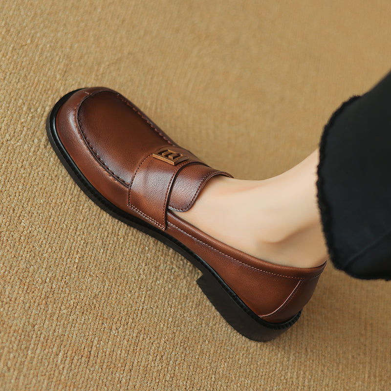 HG198-Elina Leather Works-Women's Genuine Leather Shoes