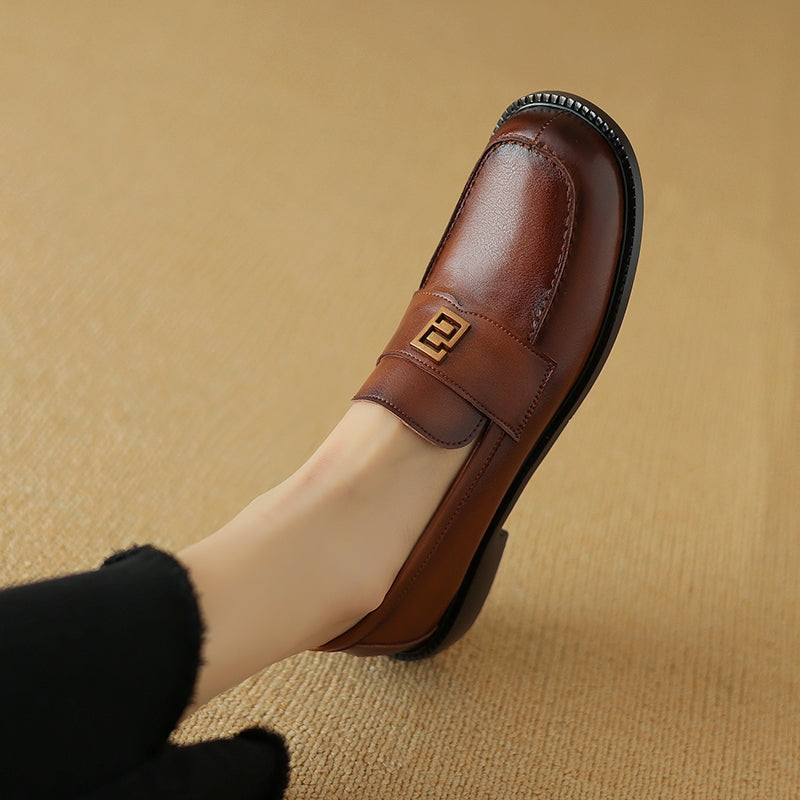 HG198-Elina Leather Works-Women's Genuine Leather Shoes