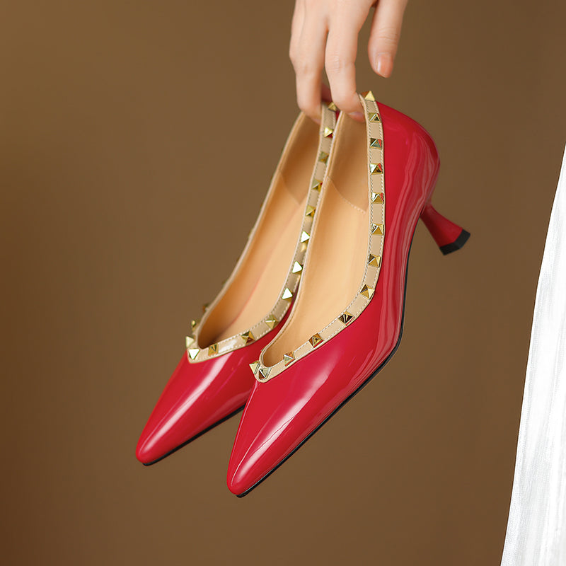 HG199-Elina Leather Works-Women's Genuine Leather Shoes