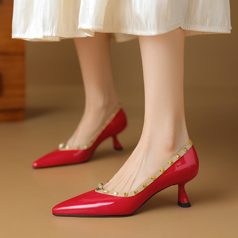 HG199-Elina Leather Works-Women's Genuine Leather Shoes