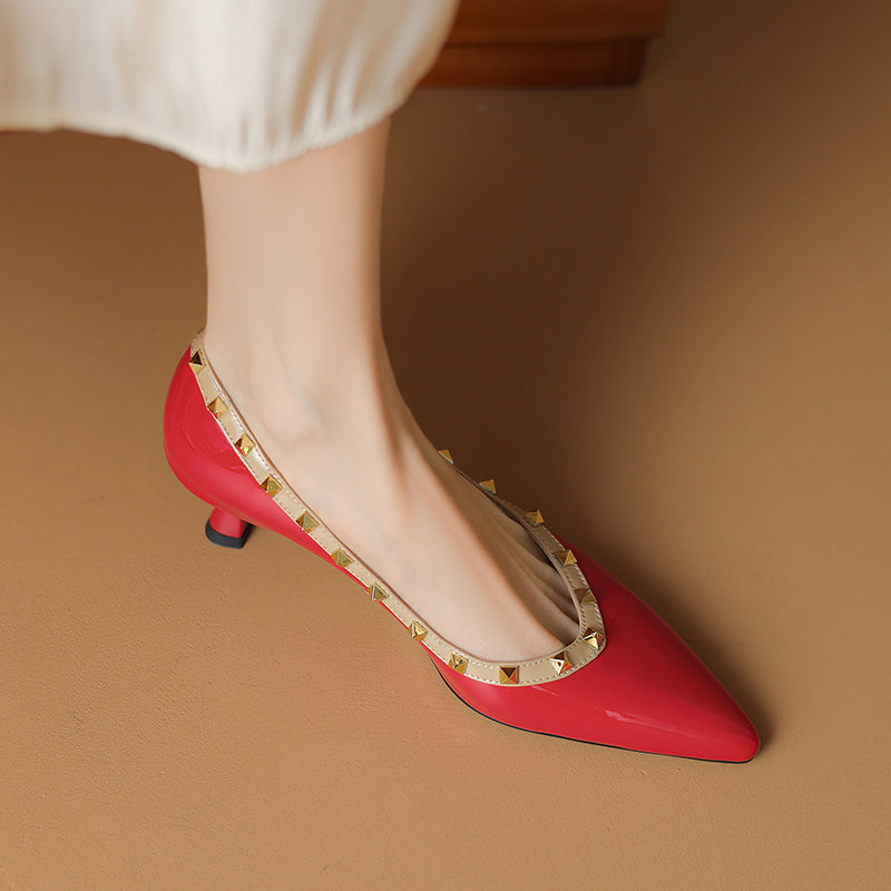 HG199-Elina Leather Works-Women's Genuine Leather Shoes