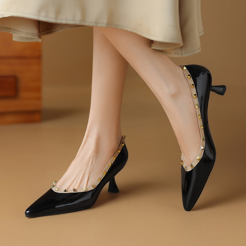 HG199-Elina Leather Works-Women's Genuine Leather Shoes
