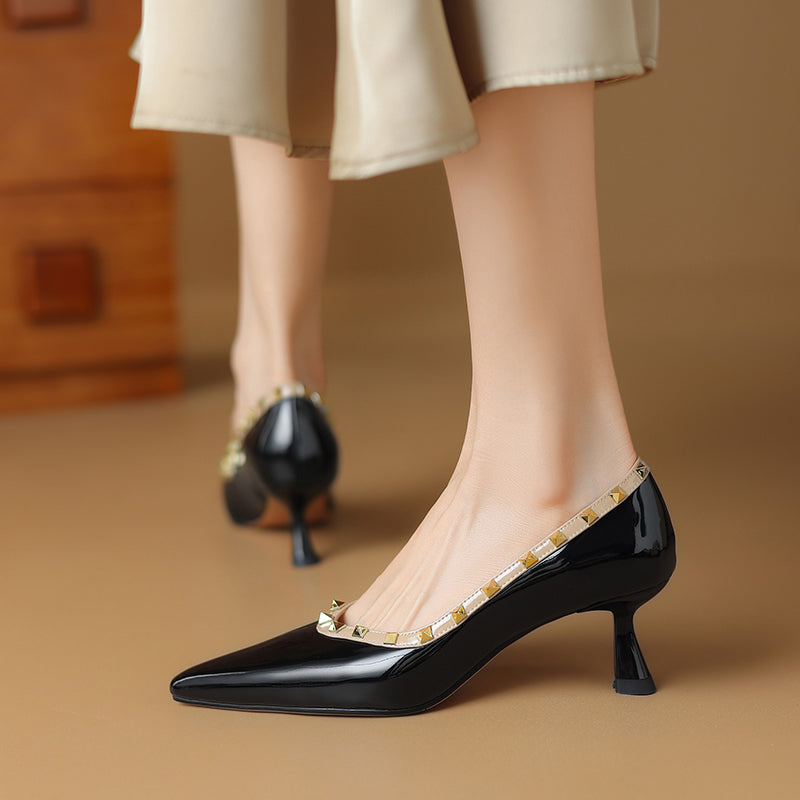 HG199-Elina Leather Works-Women's Genuine Leather Shoes
