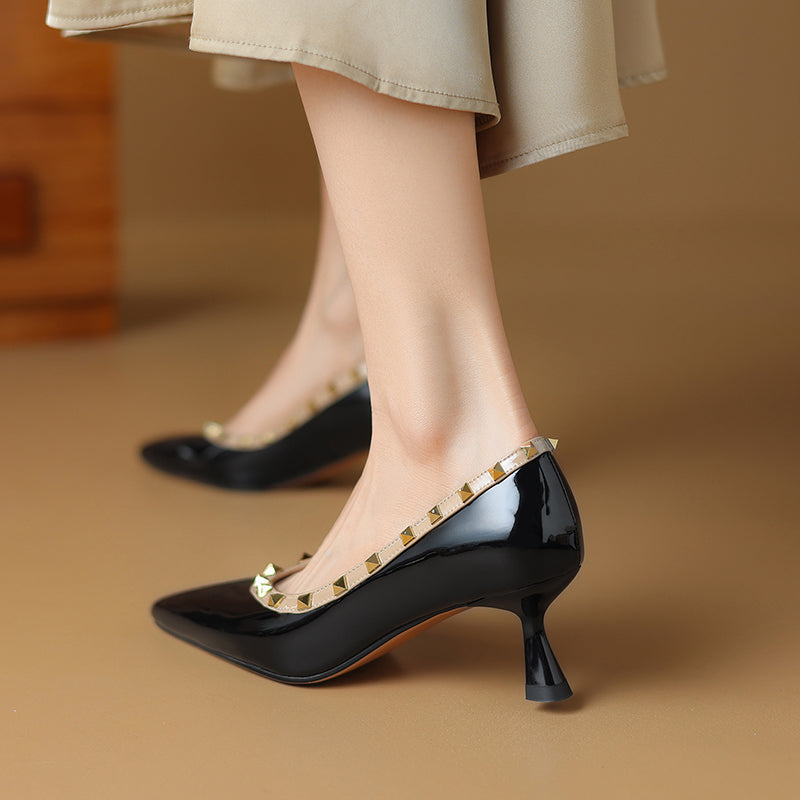 HG199-Elina Leather Works-Women's Genuine Leather Shoes