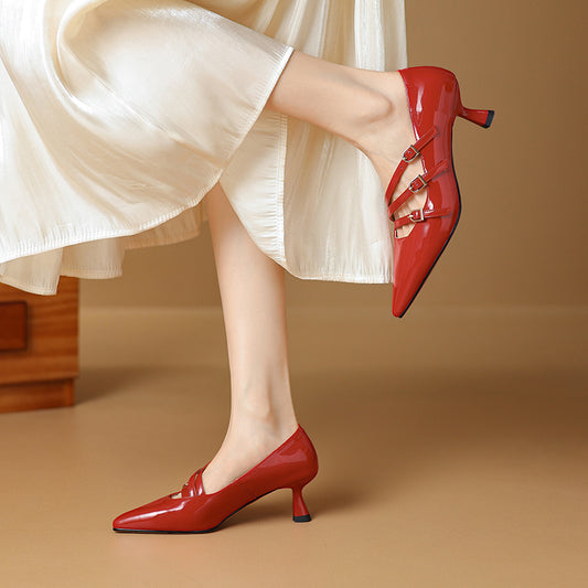 HG209-Elina Leather Works-Women's Genuine Leather Shoes