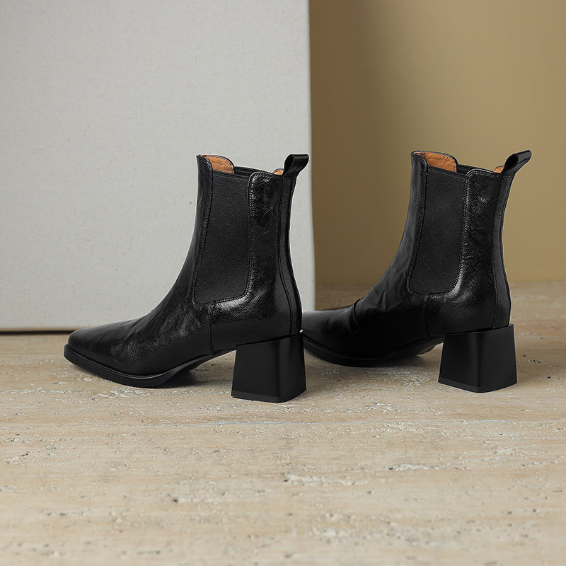 HG193-Elina Leather Works-Women's Genuine Leather Shoes