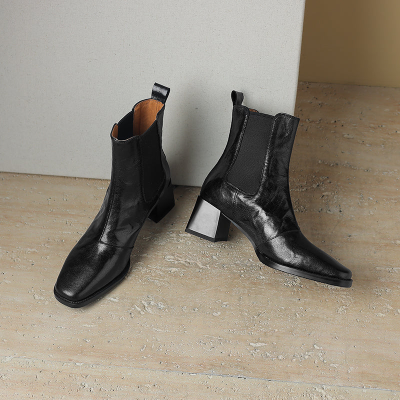 HG193-Elina Leather Works-Women's Genuine Leather Shoes