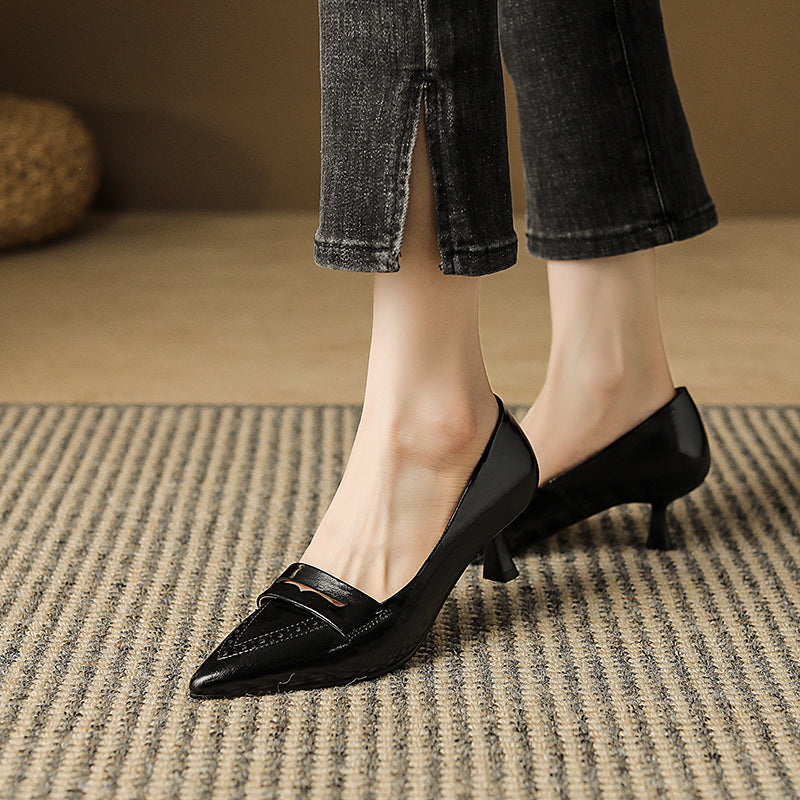 HG105-Elina Leather Works-Women's Genuine Leather Shoes