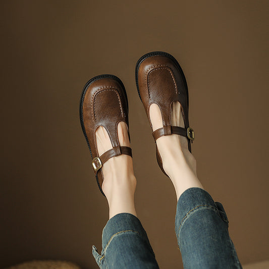 HG103-Elina Leather Works-Women's Genuine Leather Shoes