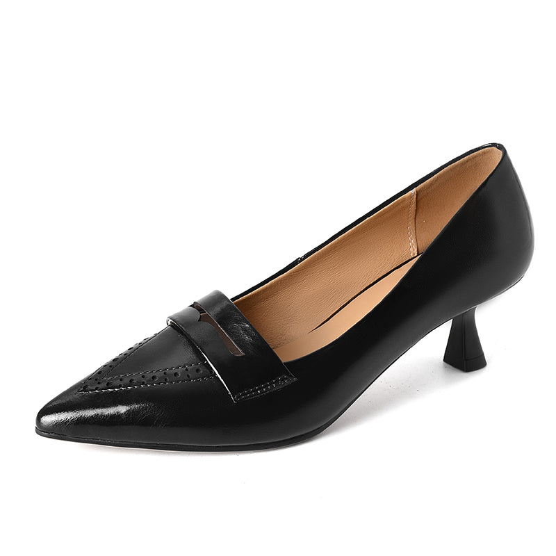 HG105-Elina Leather Works-Women's Genuine Leather Shoes