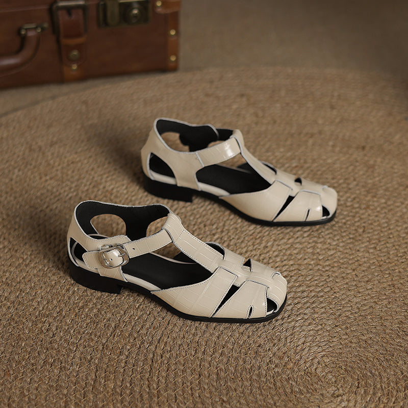 HG252-Elina Leather Works-Women's Genuine Leather Shoes